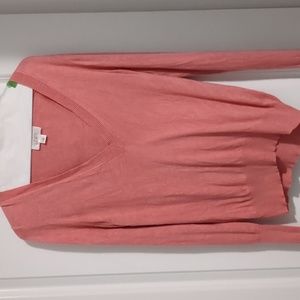 Ann Taylor Loft V Neck sweater with matching camisole